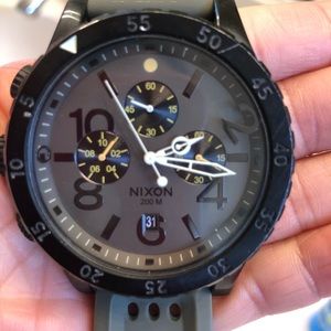 Nixon green men’s watch